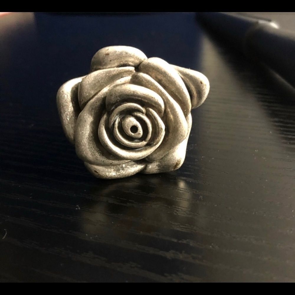Rose Metal Ring, 6 - Picture 5 of 10
